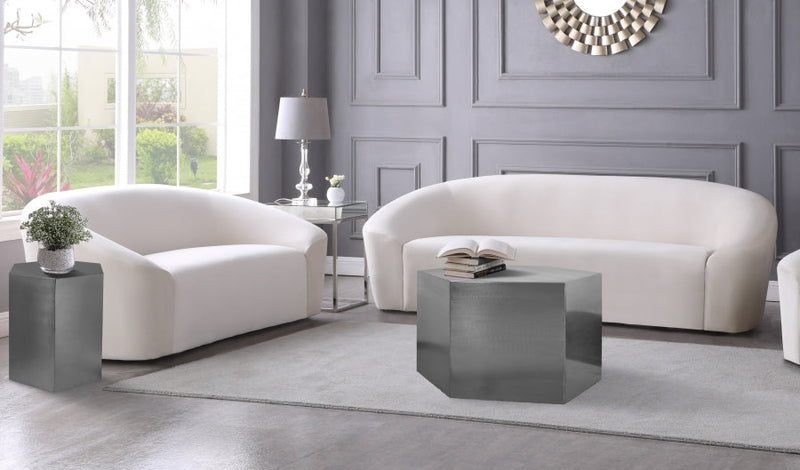 Hexagon Iron Modular Coffee Table in Chrome - 293-CT