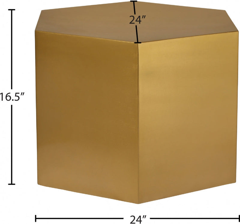 Hexagon Iron Modular Coffee Table in Gold - 292-CT