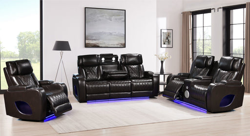 Hialeah Brown Sofa & Loveseat & Chair - HIALEAH-BN-SLC