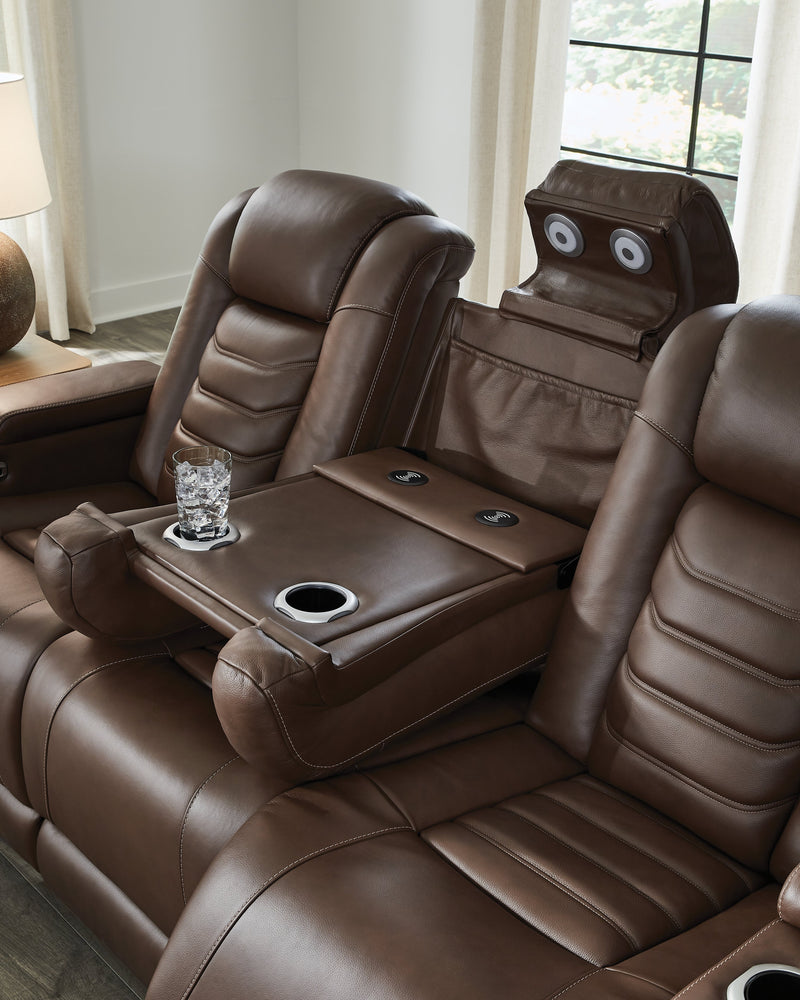 High Impact Tobacco Power Reclining Living Room Set - Gate FurniturePower Reclining Living Room Set