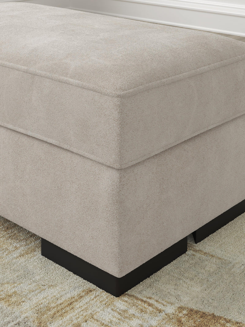 High Profile Chair and Ottoman in Taupe - PKG022018