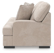 High Profile Taupe Loveseat - 5990235