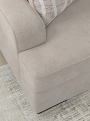 High Profile Taupe Loveseat - 5990235
