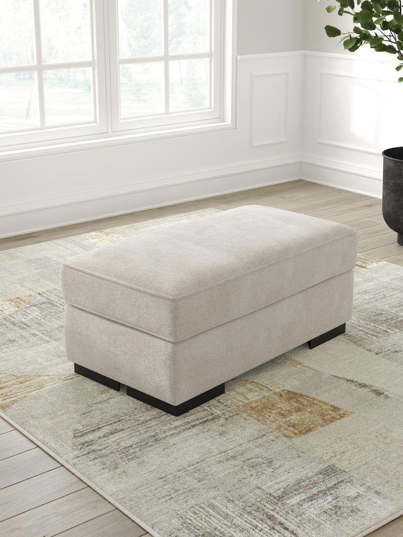 High Profile Taupe Ottoman - 5990214