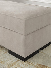 High Profile Taupe Ottoman - 5990214