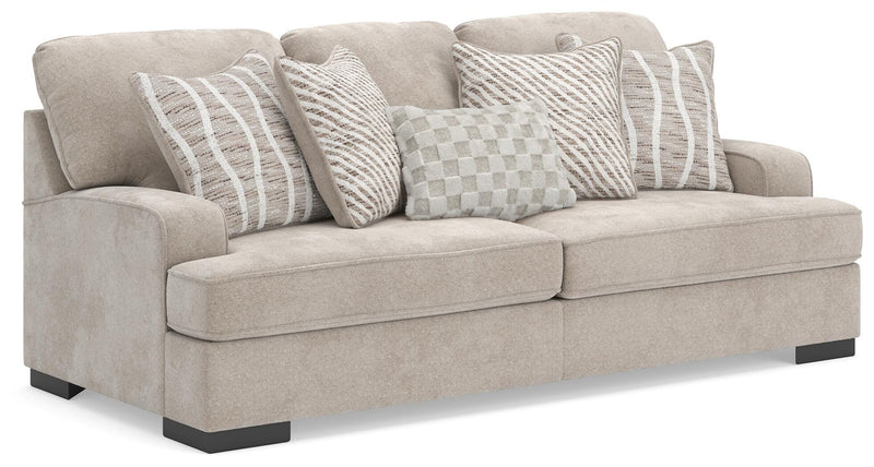 High Profile Taupe Sofa - 5990238