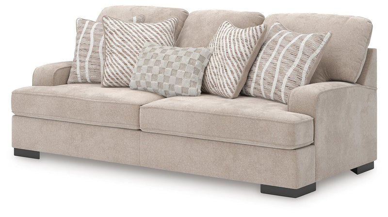 High Profile Taupe Sofa - 5990238