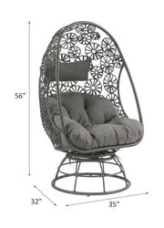 Hikre Patio Lounge Chair & Side Table - 45113