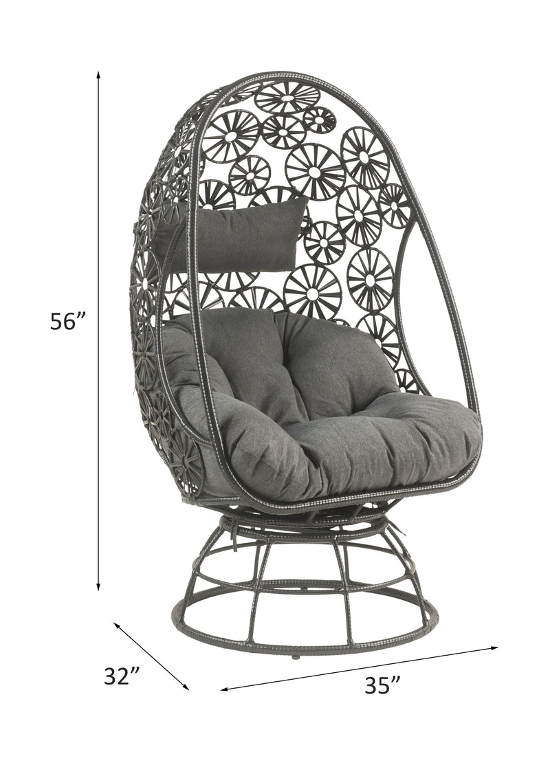 Hikre Patio Lounge Chair & Side Table - 45113