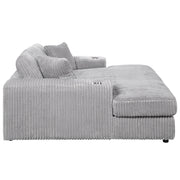 Hilde Chaise w/2 Pillows - LV03681