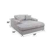 Hilde Chaise w/2 Pillows - LV03681