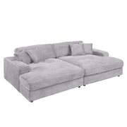 Hilde Sectional Sofa w/4 Pillows - LV03680