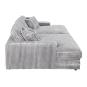 Hilde Sectional Sofa w/4 Pillows - LV03680