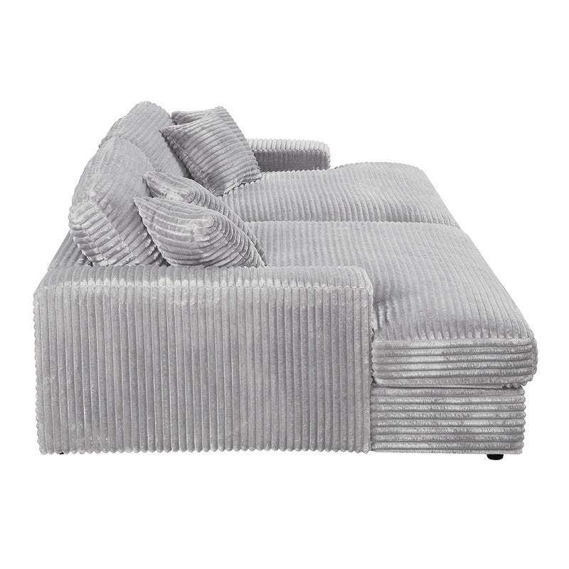 Hilde Sectional Sofa w/4 Pillows - LV03680