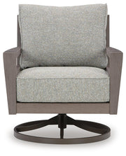 Hillside Barn Outdoor Sofa and 2 Chairs with Coffee Table in Gray/Brown - PKG021260