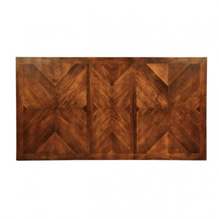 Hillsview Brown Cherry/Espresso Dining Table - CM3916T-78