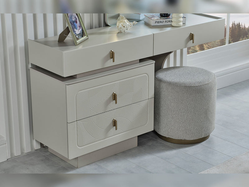 Hisar Dresser With Mirror - 200-MUM-HIS-DR