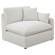 Hobson 5-piece Upholstered Modular Sectional Sofa Ivory - 551451-SETA