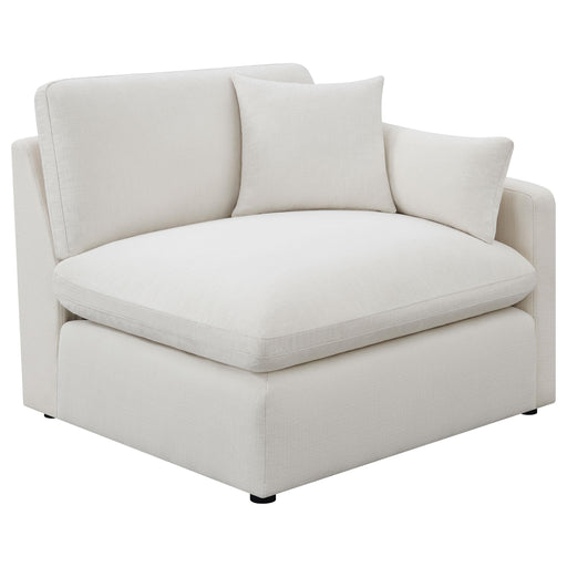 Hobson Upholstered RAF Chair Ivory - 551454RAF