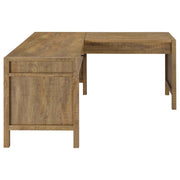 Hogan 1-drawer Lift Top L-shape Computer Writing Desk Mango - 800789