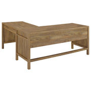 Hogan 1-drawer Lift Top L-shape Computer Writing Desk Mango - 800789