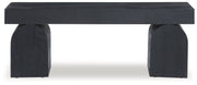 Holgrove Black Accent Bench - A3000683