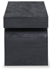 Holgrove Black Accent Bench - A3000683