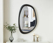 Holland Polyresin Frame Mirror in Black - 66092Black-M