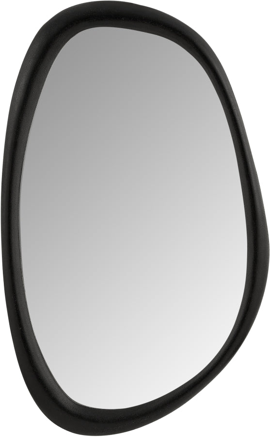 Holland Polyresin Frame Mirror in Black - 66092Black-M