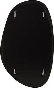 Holland Polyresin Frame Mirror in Black - 66092Black-M