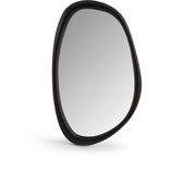 Holland Polyresin Frame Mirror in Black - 66092Black-M