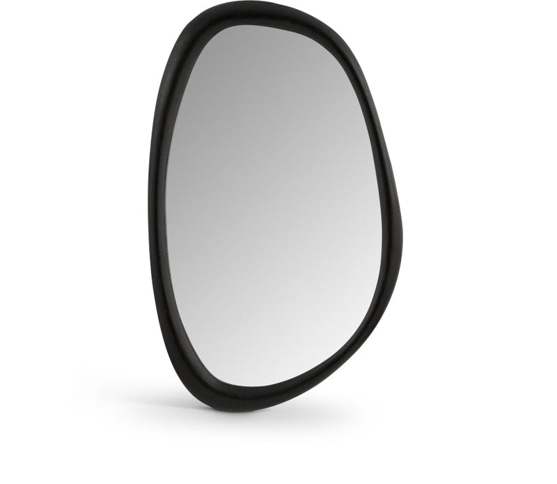 Holland Polyresin Frame Mirror in Black - 66092Black-M