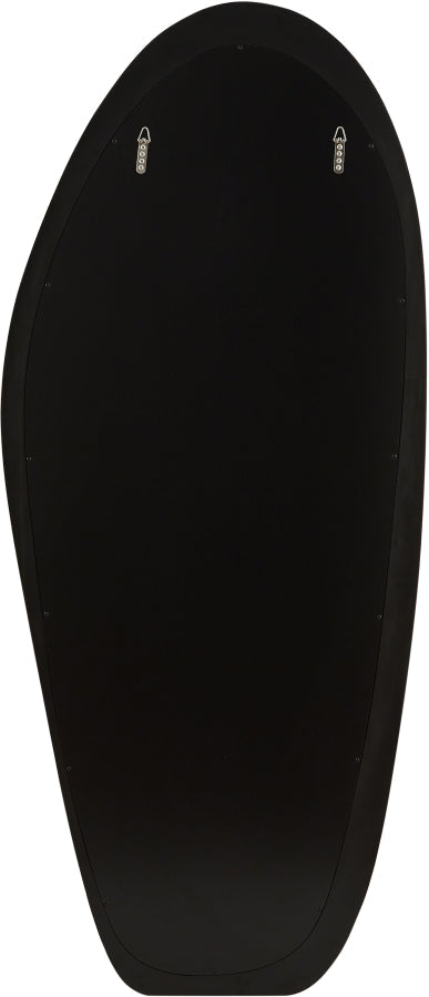 Holland Polyresin Frame Mirror in Black - 66093Black-M