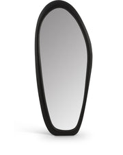 Holland Polyresin Frame Mirror in Black - 66093Black-M