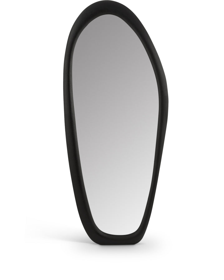 Holland Polyresin Frame Mirror in Black - 66093Black-M