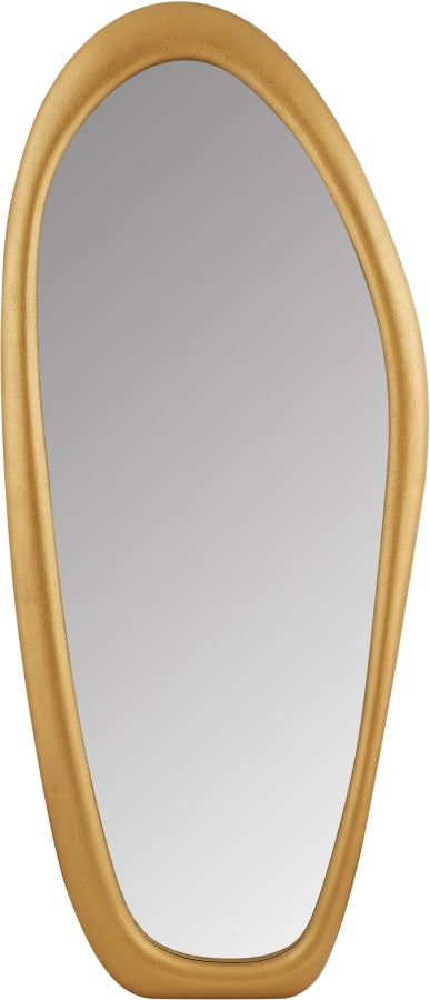 Holland Polyresin Frame Mirror in Brass - 66093Brass-M