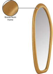 Holland Polyresin Frame Mirror in Brass - 66093Brass-M