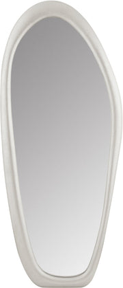 Holland Polyresin Frame Mirror in White - 66093White-M