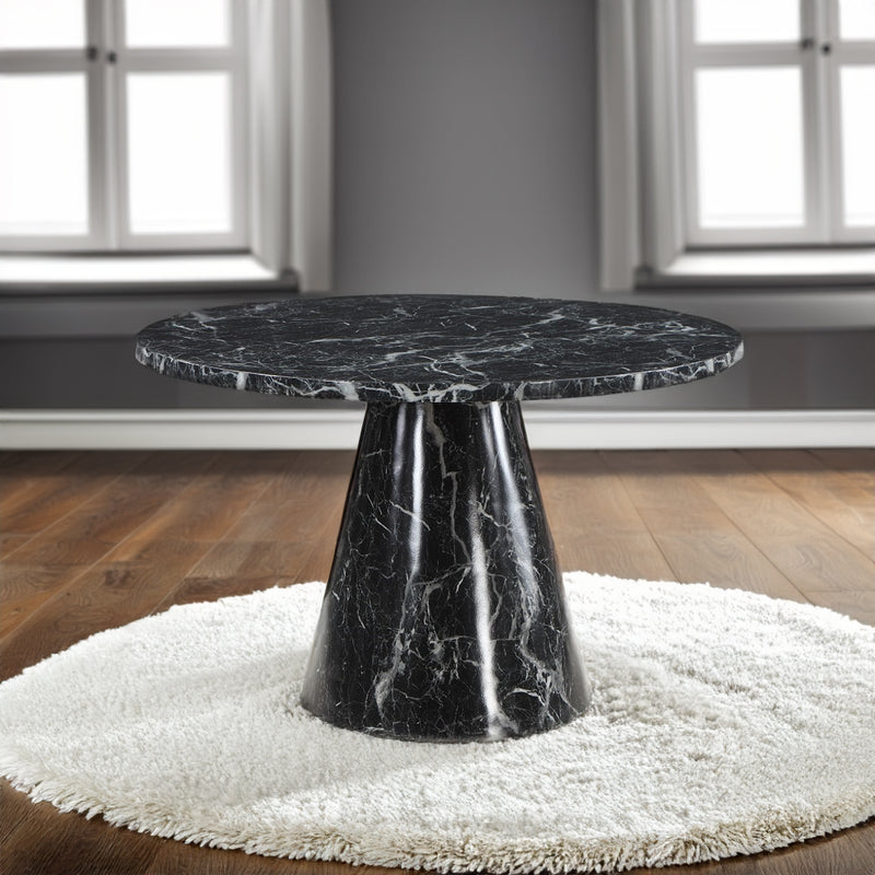 Hollis Dining Table W/Engineered Stone Top - DN02155