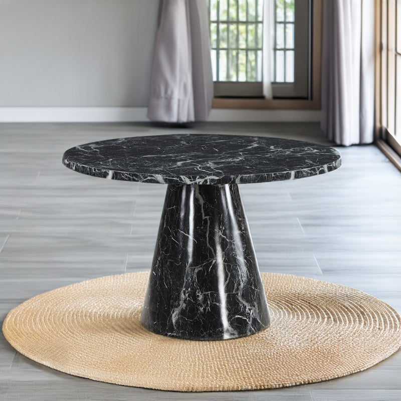 Hollis Dining Table W/Engineered Stone Top - DN02155