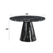 Hollis Dining Table W/Engineered Stone Top - DN02155