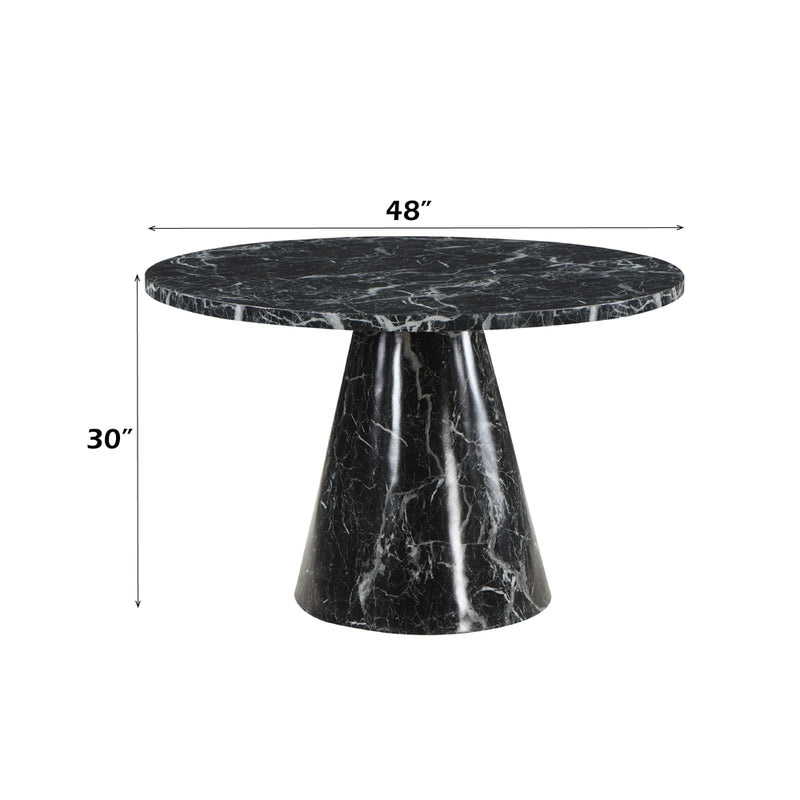 Hollis Dining Table W/Engineered Stone Top - DN02155