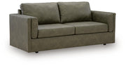 Hollis Studio Sofa and Loveseat in Grove - PKG027249