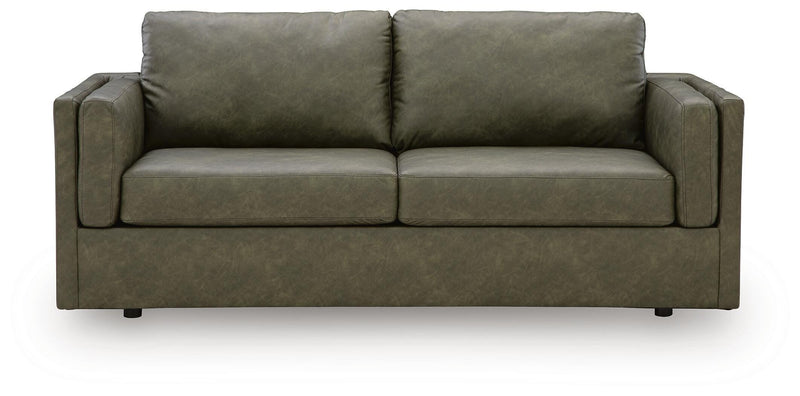 Hollis Studio Sofa and Loveseat in Grove - PKG027249