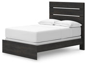 Hollivern Dark Gray Full Panel Bed - PCB2108B12