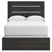 Hollivern Dark Gray Full Panel Bed - PCB2108B12