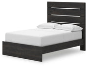 Hollivern Dark Gray Full Panel Storage Bed - PCB2108B15