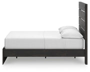 Hollivern Dark Gray Full Panel Storage Bed - PCB2108B15