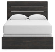 Hollivern Dark Gray Queen Panel Bed - PCB2108B2