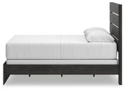 Hollivern Dark Gray Queen Panel Bed - PCB2108B2